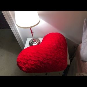Heart shaped pillow
